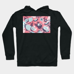 Coconut Pattern Design Hoodie